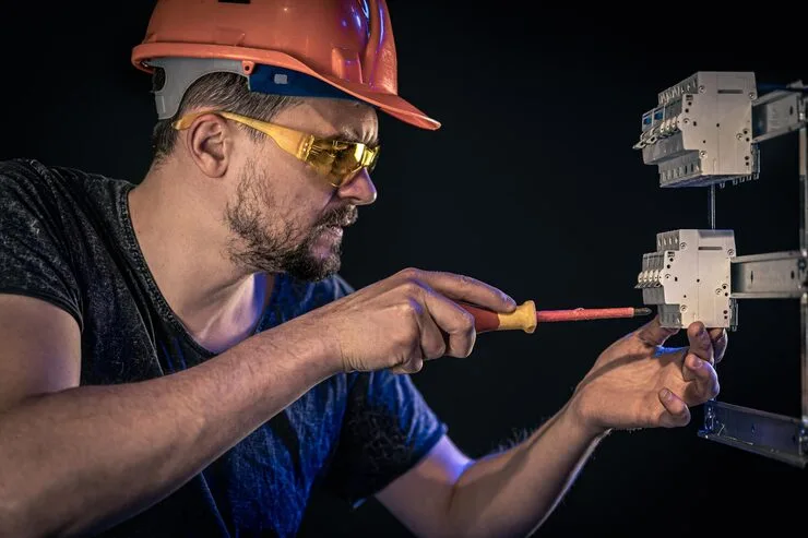 electrician CRM dashboard for scheduling