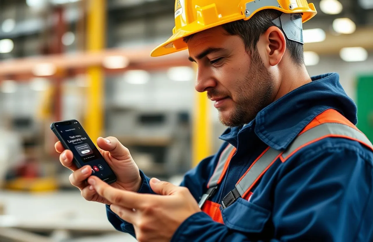 contractor receiving missed call text back notification